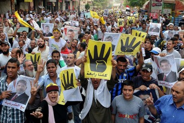 من تظاهرات الاخوان المسلمين في مصر