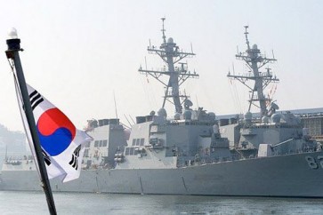 الولايات المتحدة واليابان وكوريا الجنوبية يجرون تدريبات لاعتراض الصواريخ الكورية الشمالية