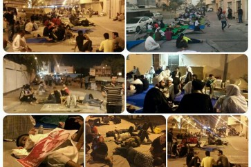 البحرينيون باتوا ليلتهم الأولى أمام منزل الشيخ عيسى قاسم
