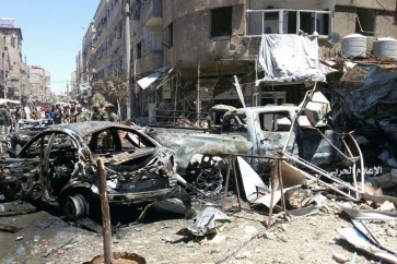 تفجيرين ارهابيين استهدفا منطقة السيدة زينب (ع) جنوب دمشق