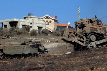دبابة اسرائيلية مدمرة في عدوان تموز 2006