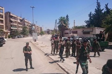 قوات الجيش السوري من داخل حي بني زيد المحرر والسكن الشبابي