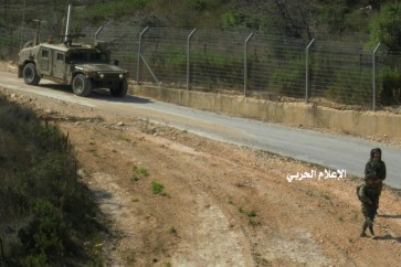 قوات الاحتلال على الحدود مع لبنان
