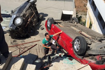 حادث سير على طريق ضهر_العين - الكورة- شمال لبنان