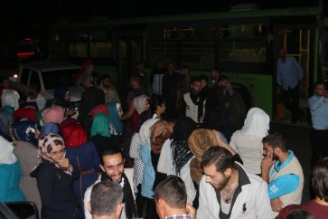 خروج اهالي من حلب