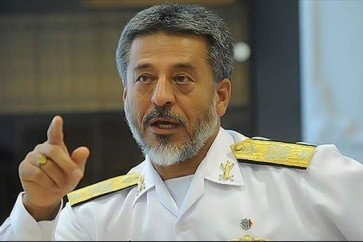 قائد القوة البحرية للجيش الايراني الادميرال حبيب الله سياري