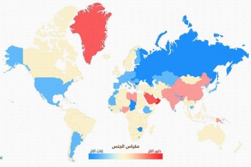 خريطة الجنس في العالم