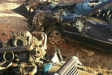 حادث سير مروع قرب مستشفى دار ألامل الجامعي ادى الى مقتل عنصرين من الجيش