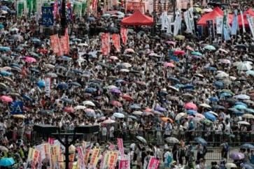 تظاهرة مناهضة لبكين في هونغ كونغ