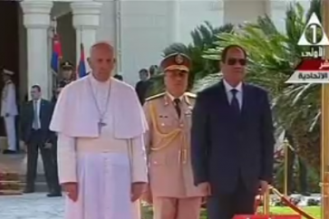 الرئيس المصري يستقبل البابا فرنسيس