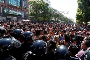 احتجاجات شعبية في تونس