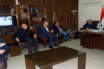 اجتماع بين وزير الاشغال السوري ورجال أعمال لبنانيين