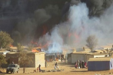 انفجار سيارة مفخخة في مخيم الرقبان على لحدود مع الاردن