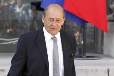 وزير الخارجية الفرنسي جون إيف لو دريانإن