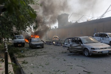 Damaged cars are seen at the site of a blast in Kabul, Afghanistan May 31, 2017. REUTERS/Omar Sobhani