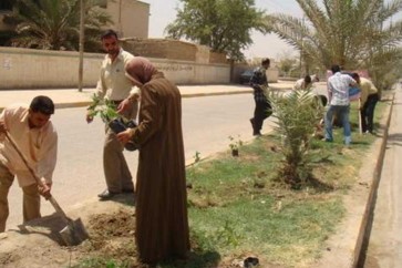 حملة في البصرة لزراعة مليون شجرة