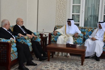 الجعفري يتلقي أمير قطر: العراق لا يدخل في سياسة المحاور