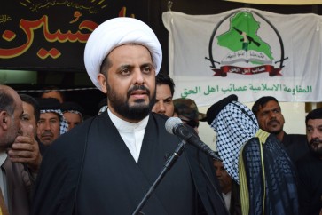 الامين العام لحركة عصائب اهل الحق الشيخ قيس الخزعلي