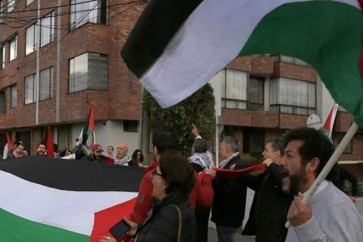 تظاهرة فلسطينية في هنغاريا
