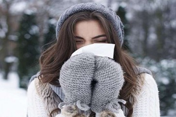 لماذا يسيل الأنف أثناء البرد؟