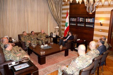 الرئيس الحريري_قيادة الجيش اللبناني