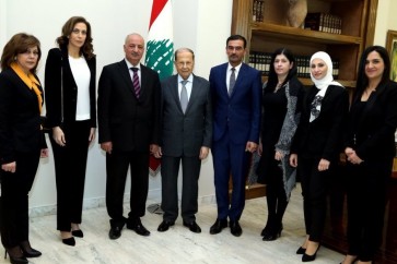 الرئيس عون_عائلات الشهداء