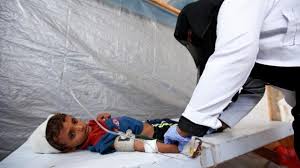 منظمة: وباء الكوليرا في اليمن سيتفاقم على الأرجح في الشهور المقبلة