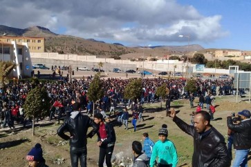 تظاهرات في جرادة في المغرب