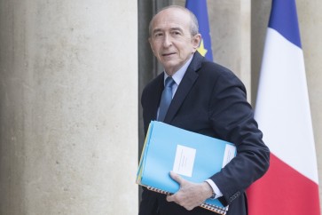 epa05985464 French Interior Minister Gerard Collomb arrives to attend a defense council meeing at the Elysee Palace in Paris, France, 24 May 2017.  EPA/ETIENNE LAURENT