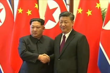 الرئيس الصيني وكيم