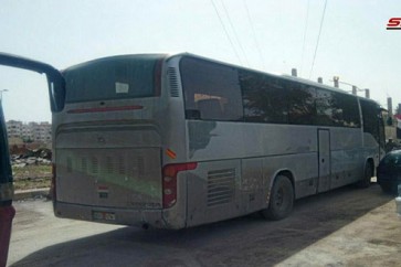 دخول عدد من الحافلات إلى بلدات ببيلا ويلدا وبيت سحم للبدء بإخراج الدفعة الثالثة من الإرهابيين وعائلاتهم