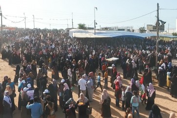 مسيرة نسائية في غزة