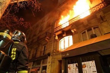 إصابة سبعة أشخاص بجروح خطرة بينهم خمسة أطفال إثر حريق قرب باريس