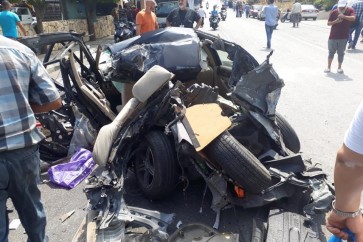 ارتفاع عدد المصابين الى 11 في حادث اجتياج شاحنة للسيارات في بشامون خلدة