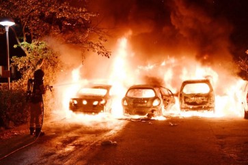حرق سيارات في السويد