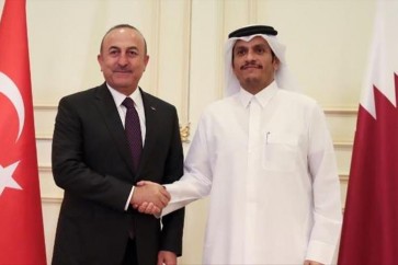 وزيرا خارجية تركيا وقطر