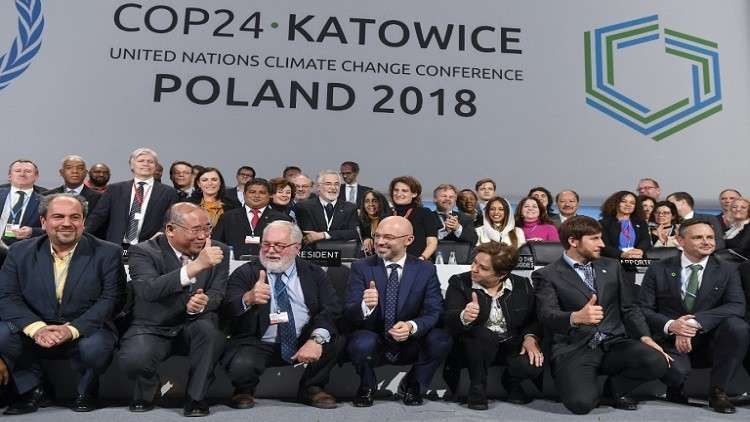 مؤتمر المناخ يضع قواعد لتنفيذ اتفاق باريس