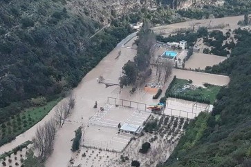 فيضان نهر الليطاني- القاسمية