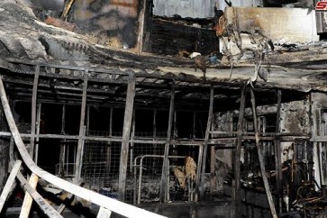 وفاة سبعة أطفال جراء حريق في بناء بمنطقة العمارة في دمشق