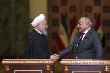 الرئيس روحاني يستقبل رئيس الوزراء العراقي