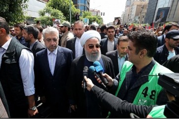 الرئيس روحاني: صفقة القرن ستتحول الى إفلاس القرن