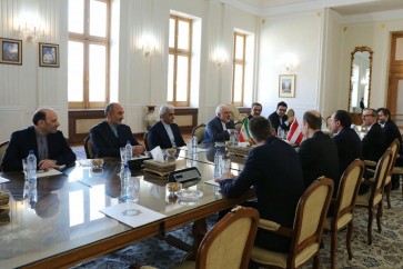 مباحثات بین وزیر الخارجیة الايراني ونظيره النمساوي حول الاتفاق النووي