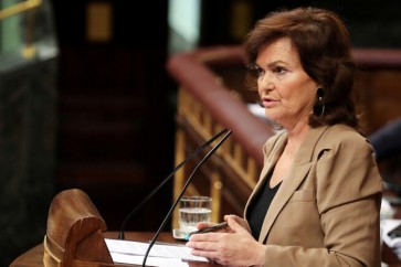 نائبة رئيس الوزراء الإسباني بكورونا