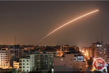 اطلاق صاروخ من قطاع غزة تجاه مستوطنات غلاف غزة