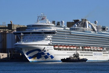 سفينة روبي برينسيس السياحية التي نقلت كورونا إلى أستراليا تغادر شواطئها