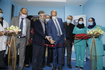 الوزير حسن افتتح القسم الخاص بكورونا في مستشفى الزهراء