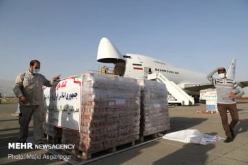 إيران ترسل شحنة جديدة من المساعدات الإنسانية الى لبنان