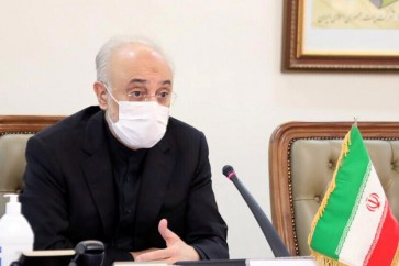 رئيس منظمة الطاقة الذرية الايرانية علي أكبر صالحي