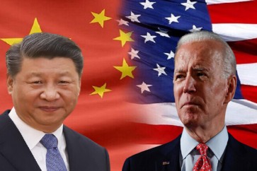الرئيس الأمريكي جو بايدن ونظيره الصيني شي جين بينغ
