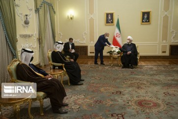 روحاني: طهران والدوحة تتطلعان الى إرساء حوار جماعي وتحقيق منطقة قوية
